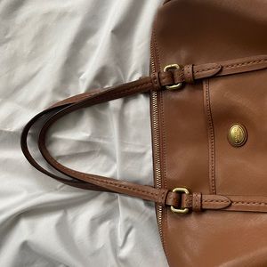 Coach leather handbag